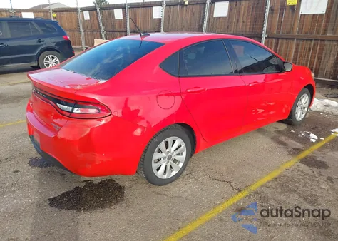 2016 Dodge Dart Aero z USA, uszkodzony, nr VIN 1C3CDFDH0GD750980